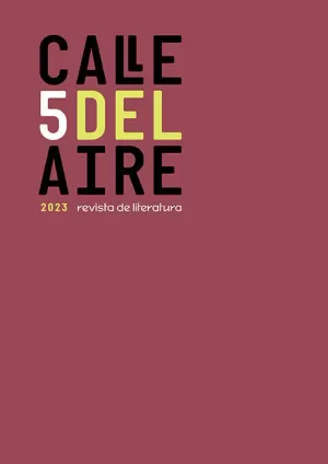 CALLE DEL AIRE. REVISTA DE LITERATURA, 5
